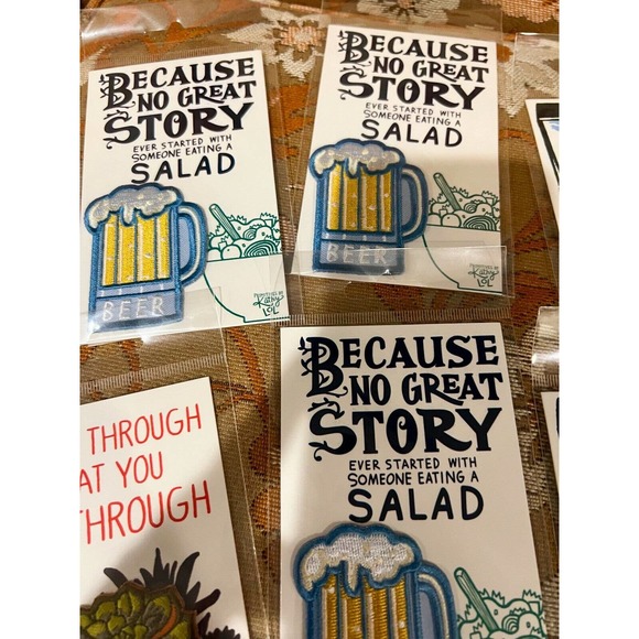 Lot of 19 Primitives by Kathy stick/iron on patches*firm price* - Picture 6 of 9